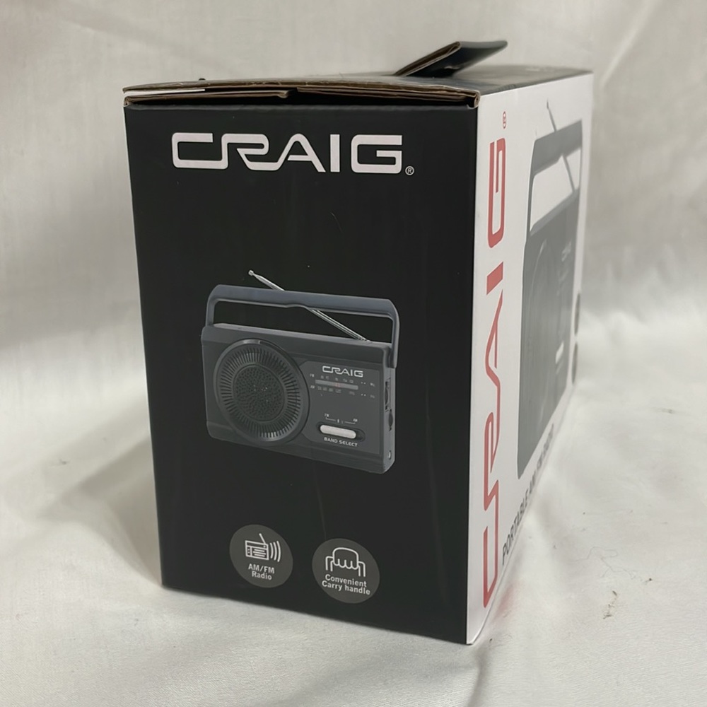 Craig portable AM/FM RADIO - Picture 3 of 3
